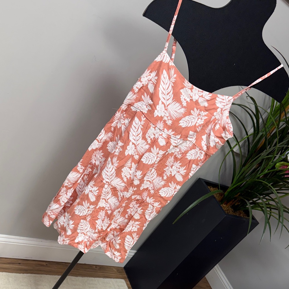 Floral Peach Dress
